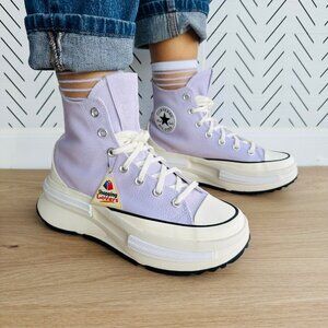 ⭐Converse Run Star Legacy CX Hi Sz 8 Women Shoes Platform Purple Sneaker A03064C